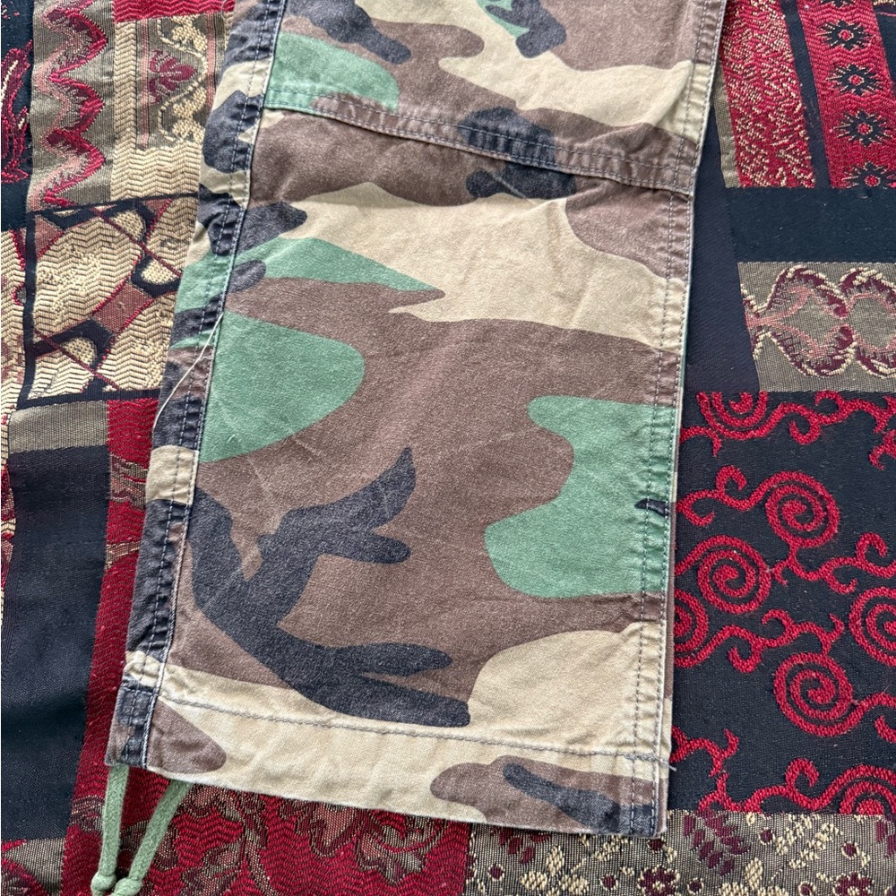Polo Ralph Lauren Patchwork Woodland Camo/Multi-Color Straight Leg Jeans 35x30 - Picture 3 of 14